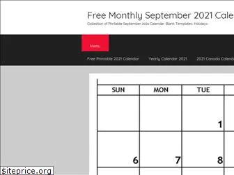 freeseptembercalendar.com