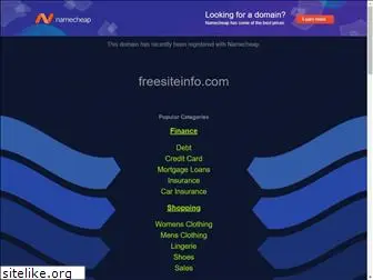 freesiteinfo.com