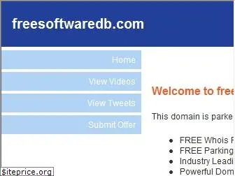 freesoftwaredb.com