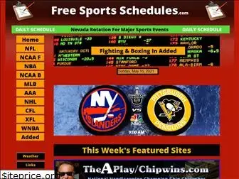 freesportsschedules.com