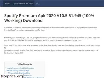 freespotifypremiumapkdownload.com