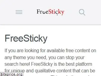 freesticky.com