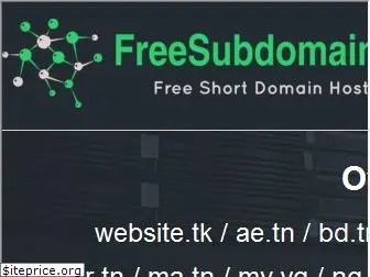 freesubdomain.org