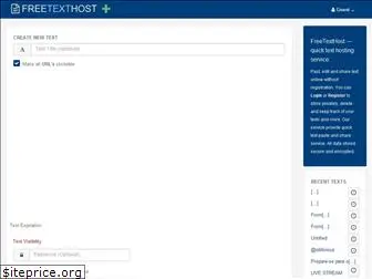 freetexthost.net