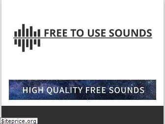 freetousesounds.com