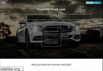 freevincheck.com