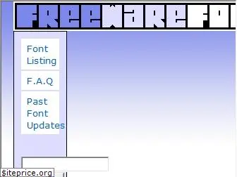 freewarefonts.com
