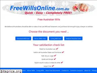 freewillsonline.com.au