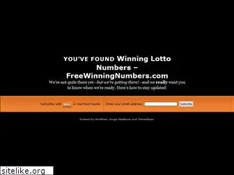 freewinningnumbers.com