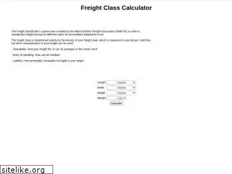 freight-class-calculator.com