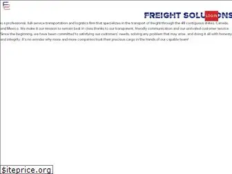 freightsolutionsusa.com