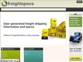 freightspecs.com