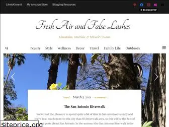 freshairandfalselashes.com