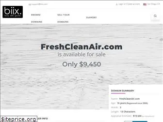 freshcleanair.com