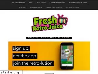 freshretrojuice.com