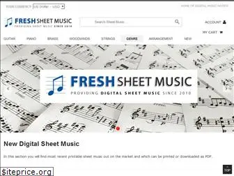 freshsheetmusic.com