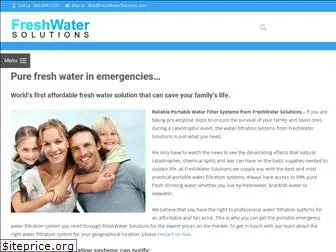 freshwatersolutions.com