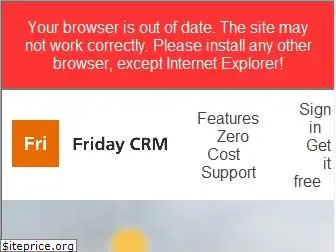 fridaycrm.com