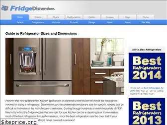 fridgedimensions.com