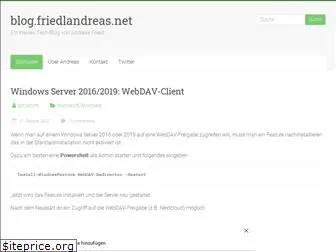 friedlandreas.net