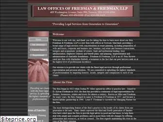 friedmanandfriedmanlaw.com