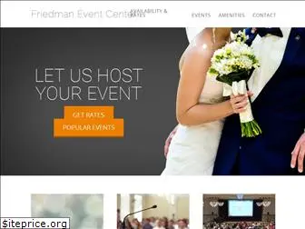 friedmaneventcenter.com