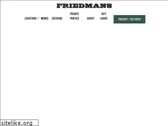 friedmansrestaurant.com