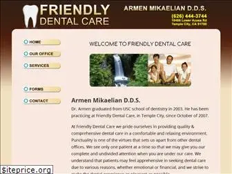 friendlydentalcare.net