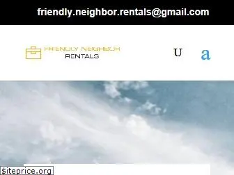 friendlyneighborrentals.com