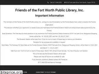 friendsfortworthlibrary.org