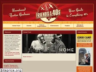 friendsofthe40s.com