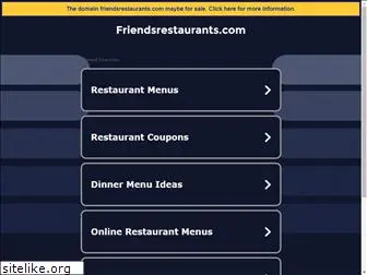 friendsrestaurants.com