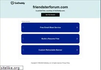 friendsterforum.com