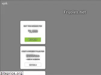 frijoles.net