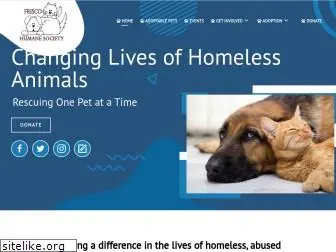 friscohumanesociety.com