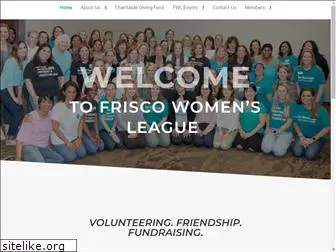 friscowomensleague.org