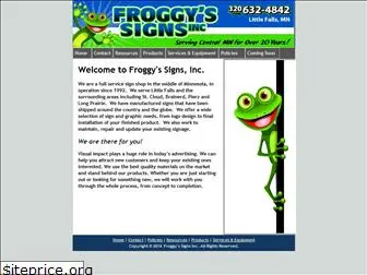froggyssigns.com