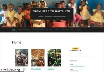 fromheretohaiti.org