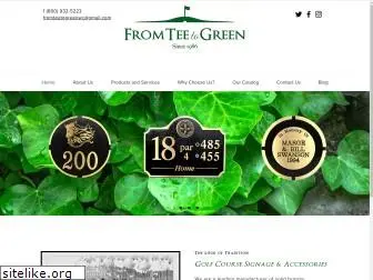 fromteetogreen.com