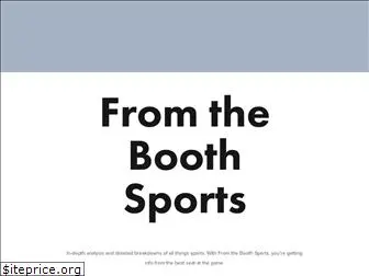 fromtheboothsports.com