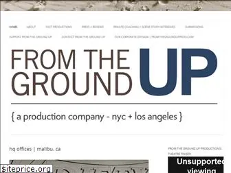 fromthegrounduptheatre.org