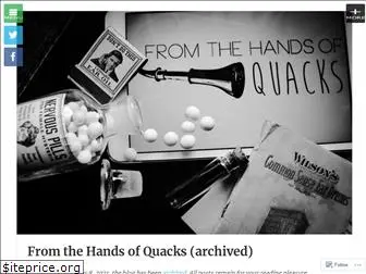 fromthehandsofquacks.com