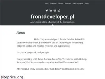 frontdeveloper.pl