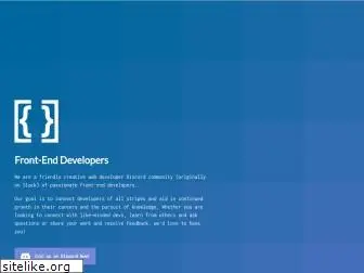 frontenddevelopers.org
