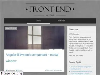 frontendnotes.com