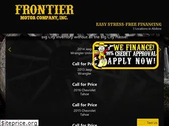 frontiermotorcompany.com