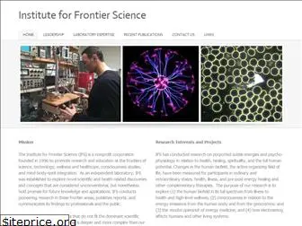 frontiersciences.org