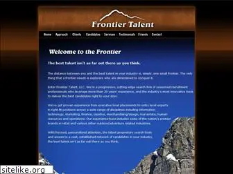 frontiertalent.com