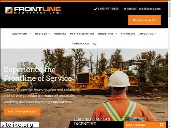 frontline-machinery.com