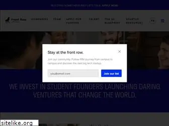 www.frontrow.vc